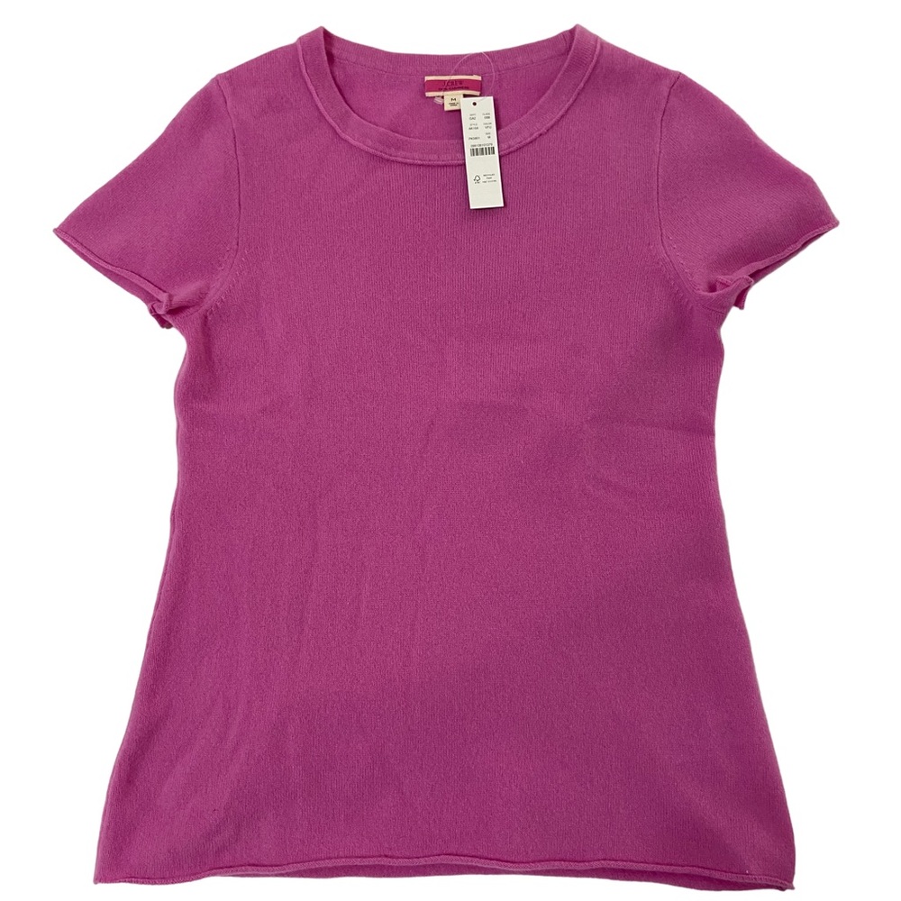 J. Crew Short-Sleeve Cashmere T-shirt